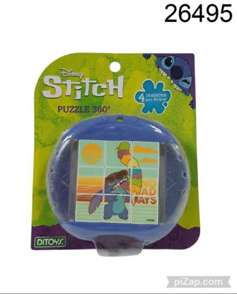 Imagen de PUZZLE 360ª 4 IMAGENES STITCH 6.26